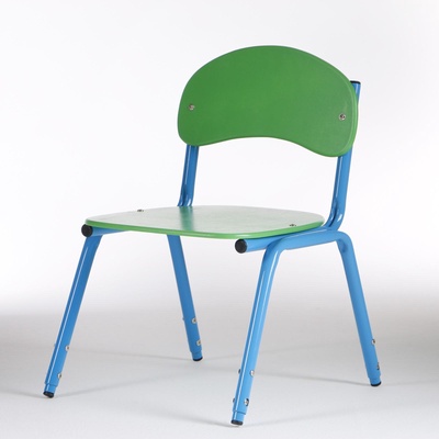 УЦЕНКА Стул детский штабелируемый Сема гр.1-3, Зеленый/Синий