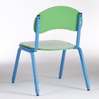 УЦЕНКА Стул детский штабелируемый Сема гр.1-3, Зеленый/Синий - Фото 3