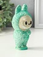 Фигурка гипс «Чудик», 13×6.5×5.5 см, мята - фото 23597157