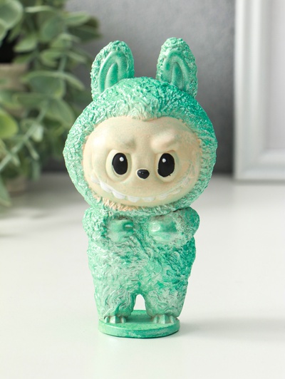 Фигурка гипс «Чудик», 13×6.5×5.5 см, мята