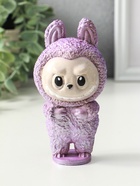 Фигурка гипс «Чудик», 13×6.5×5.5 см, сиреневый - фото 23597160