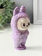 Фигурка гипс «Чудик», 13×6.5×5.5 см, сиреневый - фото 23597161