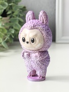 Фигурка гипс «Чудик», 13×6.5×5.5 см, сиреневый - фото 23597163