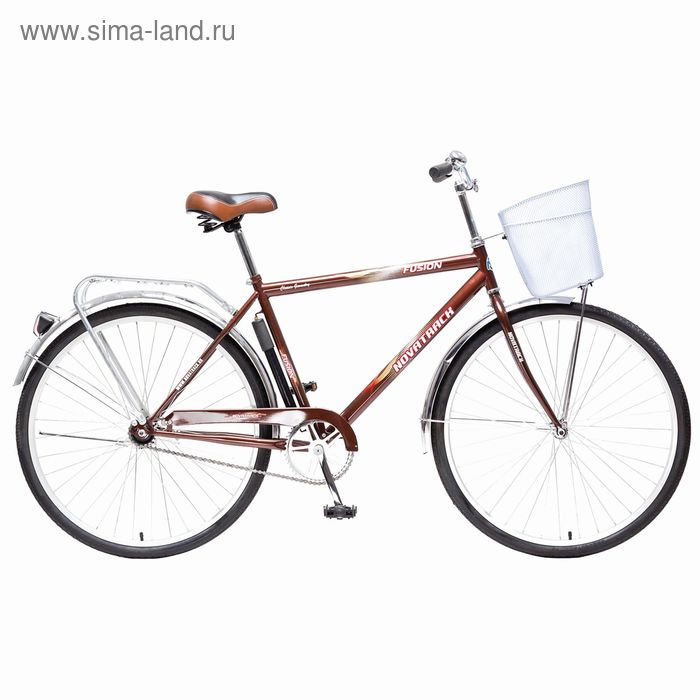 Велосипед 28" Novatrack Fusion, 2015, цвет коричневый, размер 20"