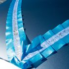 Свадебная лента на автомобиль "Счастья молодым" - Фото 2