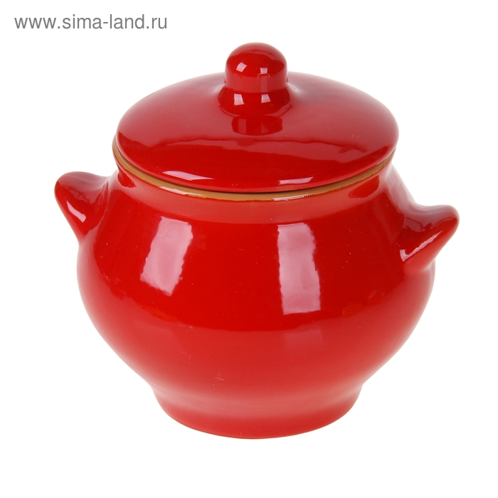 Горшок керамический для запекания 550 мл №1 КРС00000329 - Фото 1