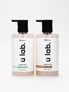 Набор жидкого мыла, аромат: миндальное молоко и хлопок, жасмин, 2×450 мл, URAL LAB - фото 809610622