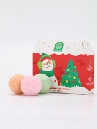 Бомбочки для ванны в домике «Снеговик», набор 6 шт. × 40 г, URAL LAB - фото 119371556