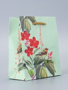 Пакет подарочный ламинированный «Птичка» 11.5×14.5×6.5 см - фото 119371602