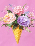 Пакет подарочный ламинированный «Нежный букет» 11.5×14.5×6.5 см - фото 119371610