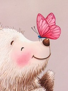 Пакет подарочный ламинированный «Мишка» 11.5×14.5×6.5 см - фото 119371635