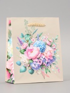 Пакет подарочный ламинированный «Чудеса» 11.5?14.5?6.5 см (комплект 4 шт) - фото 60174283