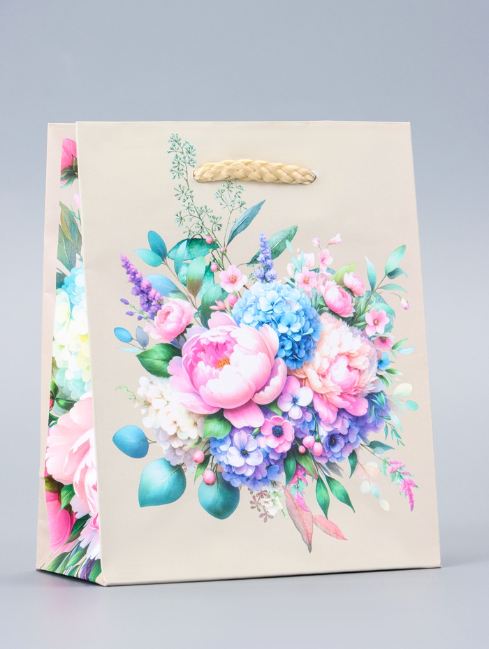 Пакет подарочный ламинированный «Чудеса» 11.5×14.5×6.5 см - Фото 1