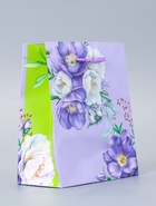 Пакет подарочный ламинированный «Красота и нежность» 11.5×14.5×6.5 см - фото 119371642