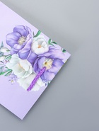 Пакет подарочный ламинированный «Красота и нежность» 11.5×14.5×6.5 см - фото 119371644