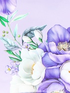 Пакет подарочный ламинированный «Красота и нежность» 11.5×14.5×6.5 см - фото 119371645