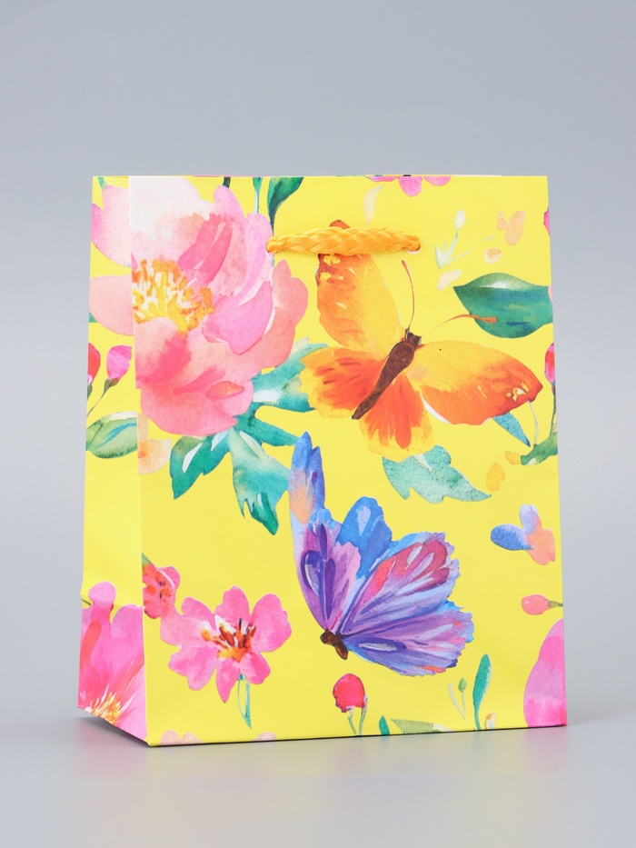 Пакет подарочный ламинированный «Мечта» 11.5×14.5×6.5 см - Фото 1