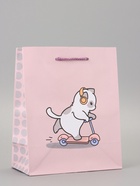 Пакет подарочный ламинированный «СамоКотик» 18?22.3?10 см (комплект 2 шт) - фото 60174291