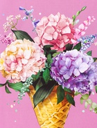 Пакет подарочный ламинированный «Цветочная радость» 18×22.3×10 см - фото 119371685