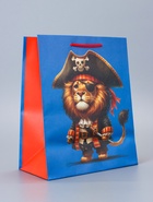 Пакет подарочный ламинированный «Пират» 18×22.3×10 см - фото 119371687