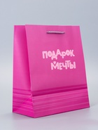 Пакет подарочный ламинированный «Подарок» 18×22.3×10 см 10953714