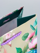 Пакет подарочный ламинированный «Цветы и Радость» 18×22.3×10 см - фото 119371718