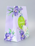 Пакет подарочный ламинированный «Счастья….» 18×22.3×10 см - фото 119371721