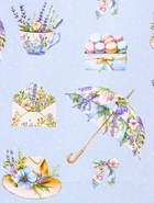 Пакет подарочный ламинированный «Зонтик» 18×22.3×10 см - фото 121703701