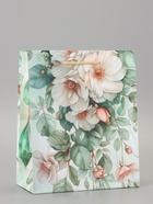 Пакет подарочный ламинированный «Цветочный рай» 18?22.3?10 см (комплект 2 шт) - фото 60174304