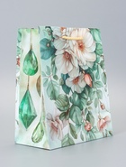 Пакет подарочный ламинированный «Цветочный рай» 18×22.3×10 см - фото 119371732