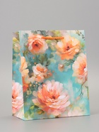 Пакет подарочный ламинированный «Аромат любви» 18?22.3?10 см (комплект 2 шт) - фото 60174306