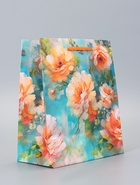 Пакет подарочный ламинированный «Аромат любви» 18×22.3×10 см - фото 119371742