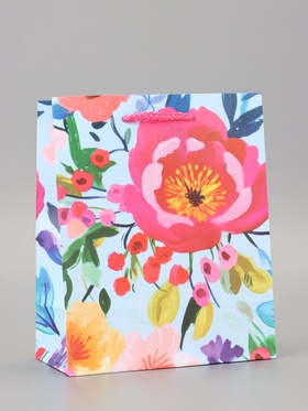 Пакет подарочный ламинированный «Декор» 18?22.3?10 см (комплект 2 шт)