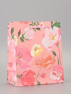 Пакет подарочный ламинированный «Цветочное счастье» 18?22.3?10 см (комплект 2 шт) - фото 60174310