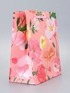 Пакет подарочный ламинированный «Цветочное счастье» 18×22.3×10 см - фото 119371761