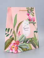 Пакет подарочный ламинированный «Счастья» 26×12×32 см - фото 119371772