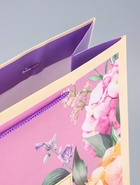 Пакет подарочный ламинированный «Цветочный сад» 26×12×32 см - фото 119371778