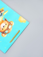 Пакет подарочный ламинированный «Полет» 26×12×32 см - фото 119371794