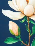 Пакет подарочный ламинированный «Белая магнолия» 26×12×32 см - фото 119371810