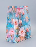 Пакет подарочный ламинированный «Цветочное настроение» 26×12×32 см - фото 119371811