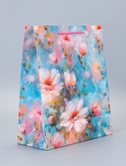 Пакет подарочный ламинированный «Цветочное настроение» 26×12×32 см - фото 119371812