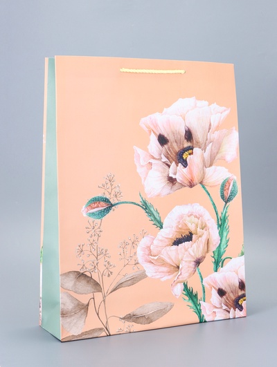 Пакет подарочный ламинированный «Самой лучшей» 33×42.5×10 см