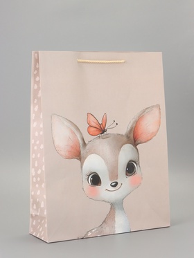 Пакет подарочный ламинированный «Дружба» 33?42.5?10 см (комплект 2 шт)