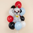 Воздушный шар фольгированный 32" «Далматинец в колпачке» (комплект 2 шт) - фото 60872840