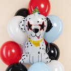 Воздушный шар фольгированный 32" «Далматинец в колпачке» (комплект 2 шт) - фото 60872841