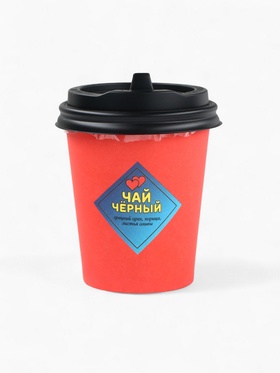 Чай чёрный в стакане, 7 г (комплект 2 шт)