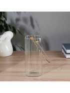 УЦЕНКА Ваза стекло настольная «Сумочка» 18 см, v-0.8 л, прозрачный 10957291