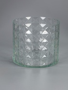 УЦЕНКА Ваза "Эмилия-1" 19.5×19.5 см V=4.7 л прозрачная 10957298