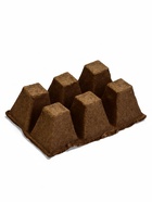 Набор для рассады: торфяная кассета, 12 ячеек по 50 мл, поддон, зелёный, пластик, Экоторф (комплект 4 шт) - фото 60872903