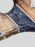 УЦЕНКА Вешалка «Кит» с 4 крючками, дерево 44×2×18 см, цв. синий - Фото 5